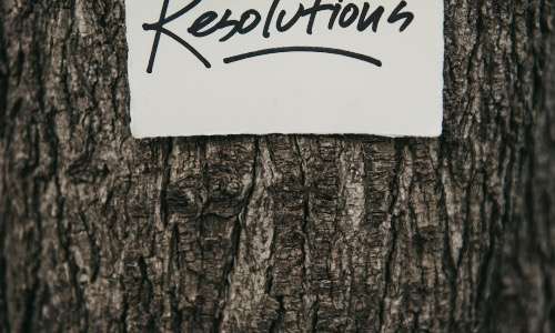 New Year's resolutions