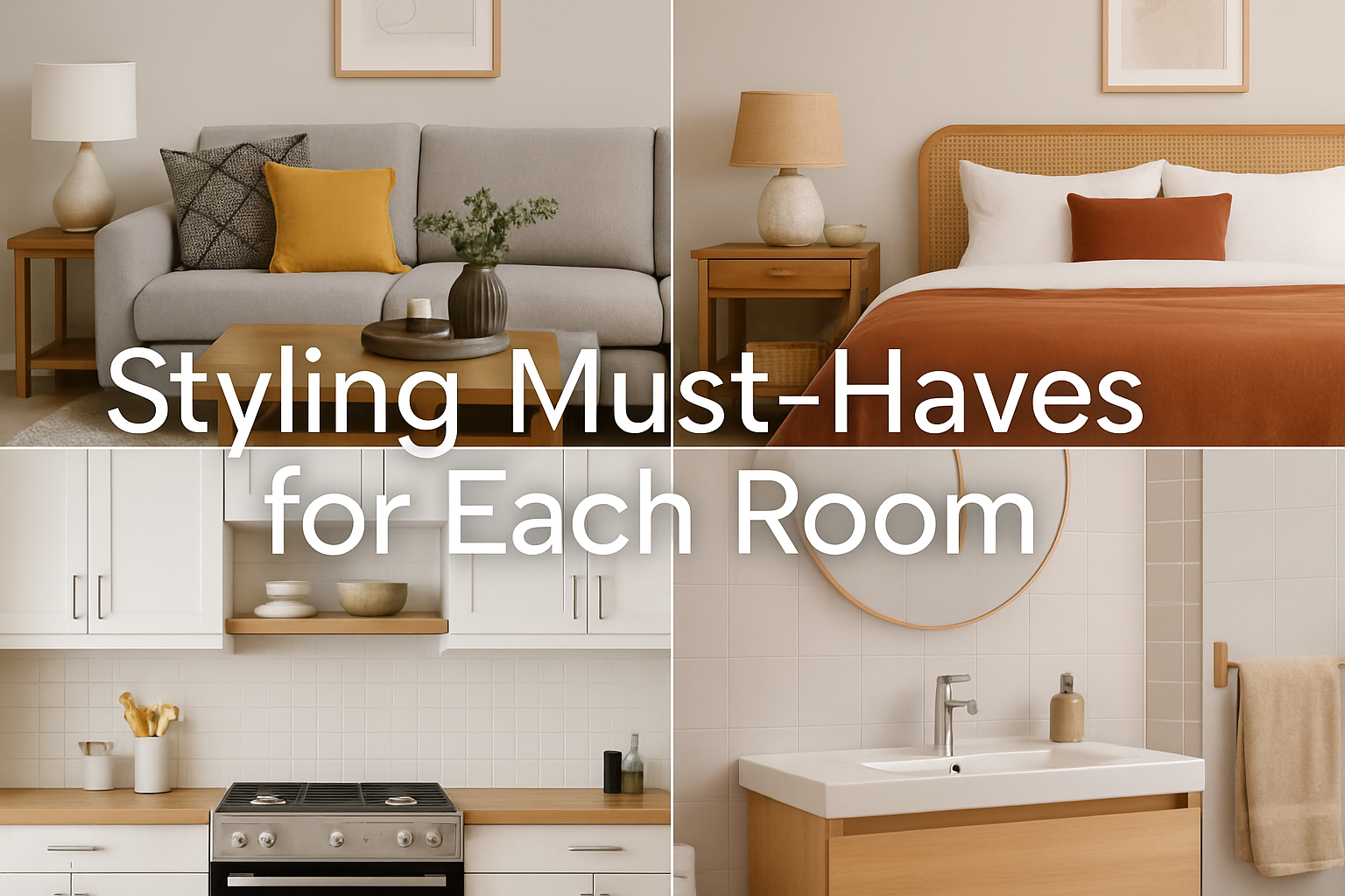 Styling must haves for each room
