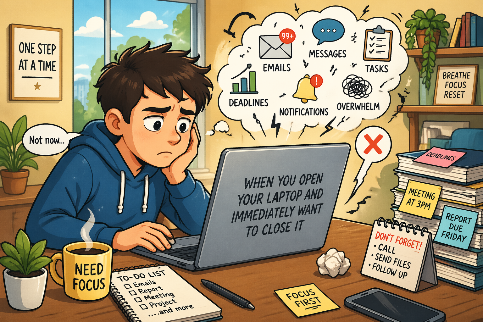 When You Open Your Laptop and Immediately Want to Close It